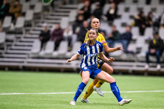 under träningsmatchen mellan Elfsborg och IFK Göteborg