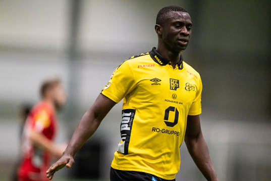 under en internmatch med Elfsborg