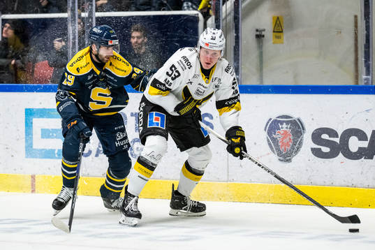Södertäljes Amil Krupic och Västerås Anthon Eriksson