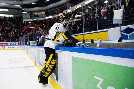 Västerås målvakt Johan Gustafsson
