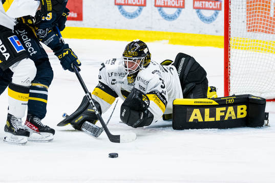 Västerås målvakt Johan Gustafsson