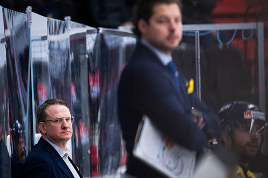 Södertäljes tränare Magnus Bogren
