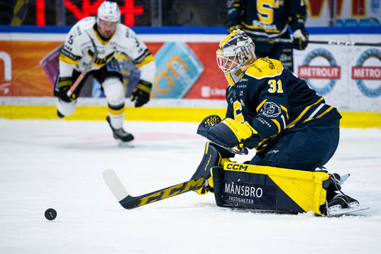 Södertäljes målvakt Nikita Tolopilo