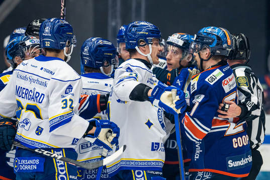 Leksands Martin Karlsson och Växjös Brian Cooper