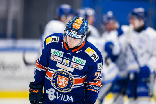 Växjös Hugo Gustafsson deppar