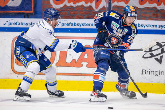 Leksands Matt Caito och Växjös Hugo Gustafsson