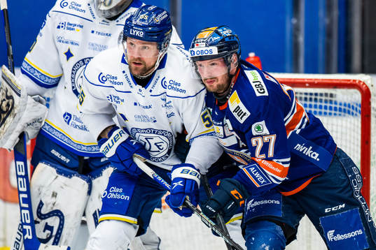 Leksands Jonas Ahnelöv och Växjös Martin Lundberg