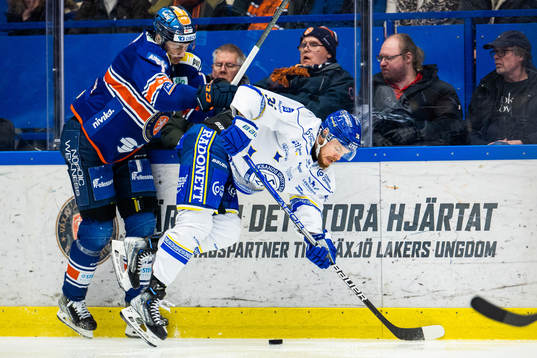Växjös Hardy Häman Aktell och Leksands Lucas Elvenes