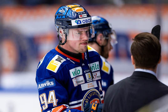 Växjös Joel Persson deppar