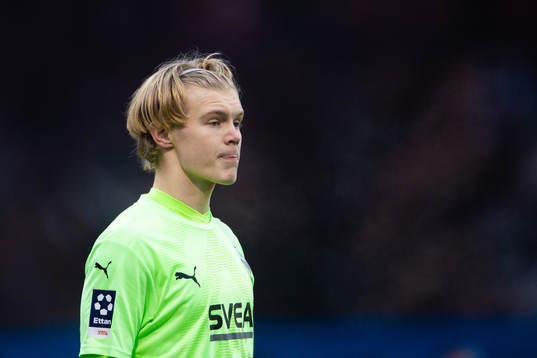 Sollentunas målvakt Benjamin Machini