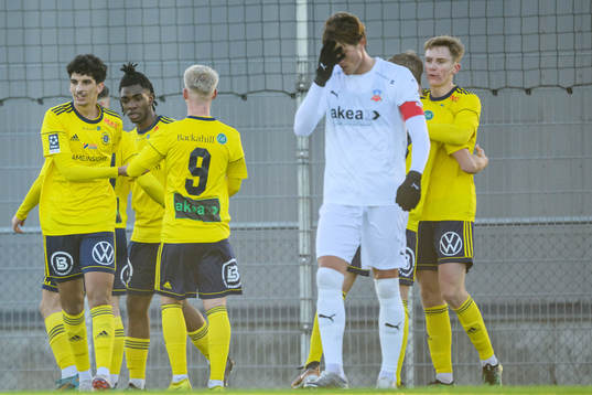 Helsingborgs Thomas Rogne deppar
