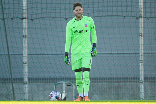 Helsingborgs målvakt Kalle Joelsson