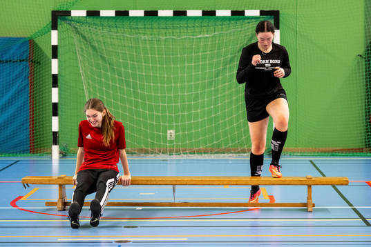 Clara Molinas och Wiktoria Zaborska