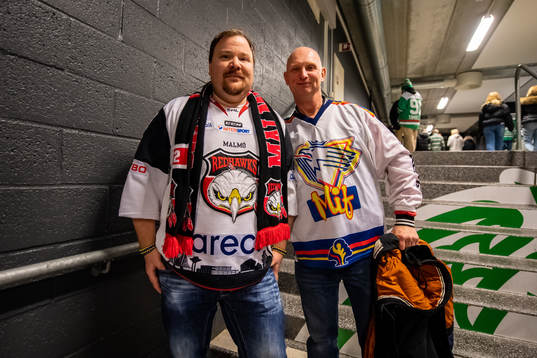 Malmö Redhawks supportrar