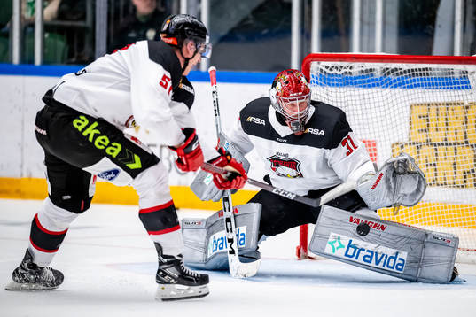 Malmö Redhawks målvakt Brandon Maxwell