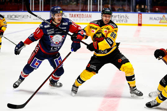 Linköpings Henrik Törnqvist och Luleås Joonas Rask
