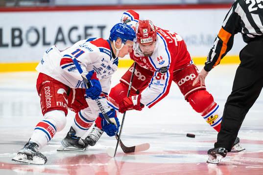 Oskarshamns Antti Suomela och Timrås Anton Lander