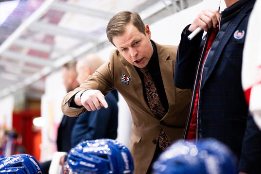 Oskarshamns tränare Martin Filander