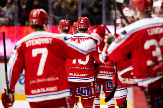 Timråspelarna jublar