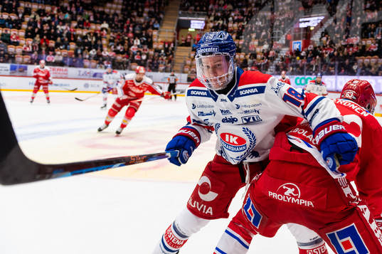 Oskarshamns Niclas Burström och Timrås Elmeri Eronen