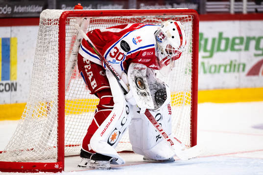 Timrås målvakt Jacob Johansson
