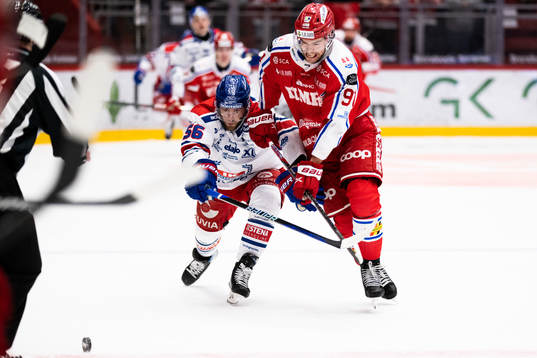 Oskarshamns Robin Norell och Timrås Magnus Pääjärvi