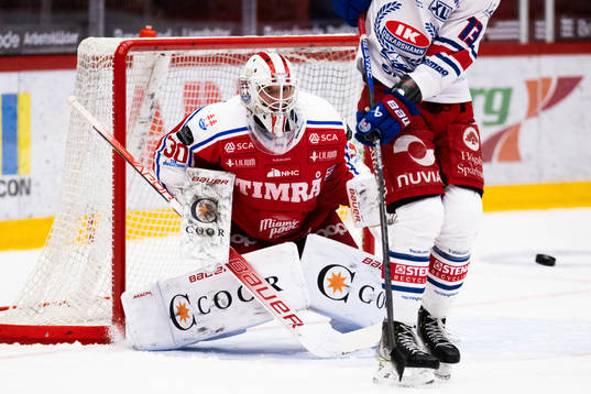 Timrås målvakt Jacob Johansson
