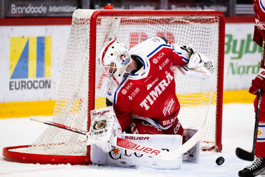 Timrås målvakt Jacob Johansson