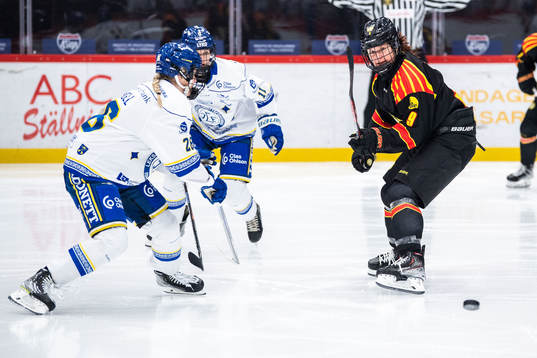 Leksands Tuva Kandell och Brynäs Alena Mills