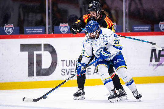 Leksands Victoria Klimek och Brynäs Hanna Thuvik