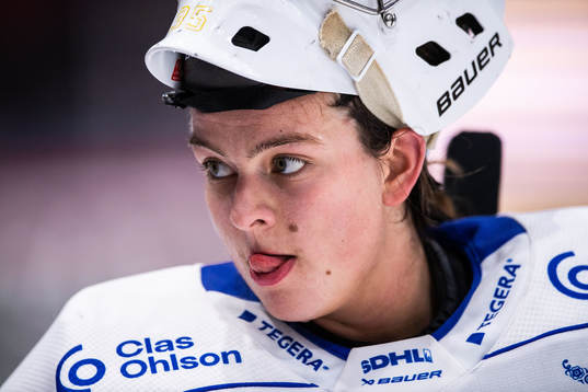 Leksands målvakt Emma Polusny