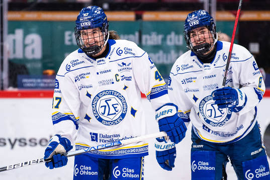 Leksands Abagael Thiessen och Ella Albinsson
