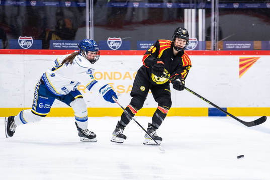 Leksands Hana Haasova och Brynäs Sara Cajanova