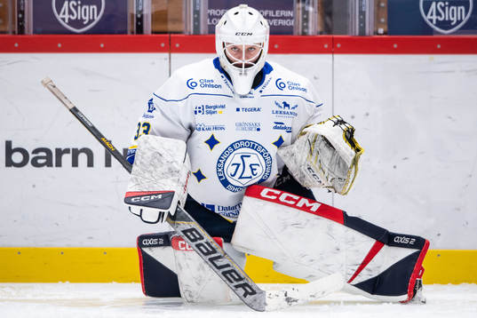 Leksands målvakt Klara Larsson