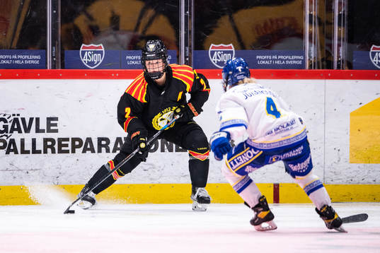 Brynäs Maja Nylen-Persson och Leksands Wilma Johansson