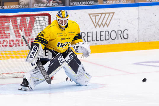 HV71s målvakt Jonas Gunnarsson