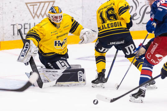 HV71s målvakt Jonas Gunnarsson