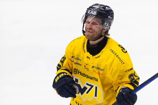 HV71s Mattias Tedenby jublar