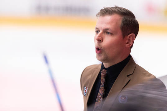 Oskarshamns tränare Martin Filander