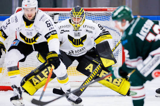 Västerås målvakt Ian Blomquist