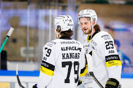 Västerås Marcus Bergman jublar