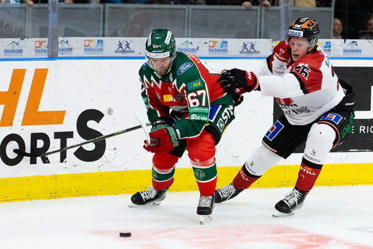 Frölundas Jacob Nilsson och Örebros Elias Pettersson