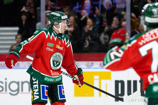 Frölundas Andreas Borgman jublar