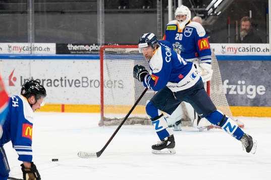 EV Zugs Peter Forsberg