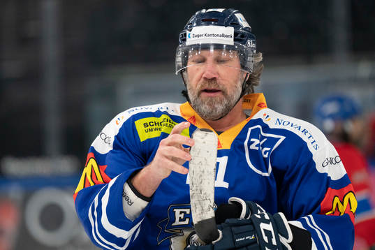 EV Zugs Peter Forsberg