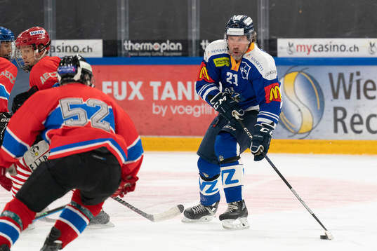 EV Zugs Peter Forsberg