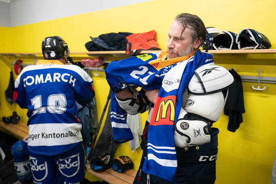 EV Zugs Peter Forsberg
