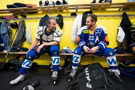 EV Zugs Peter Forsberg