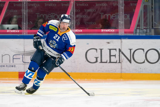 EV Zugs Peter Forsberg