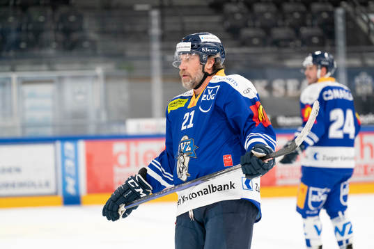 EV Zugs Peter Forsberg
